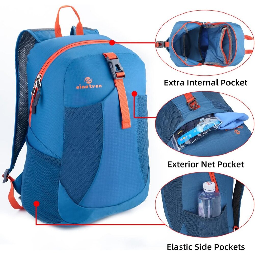 22L Lightweight Packable Hiking Backpack, Small H… - image 3